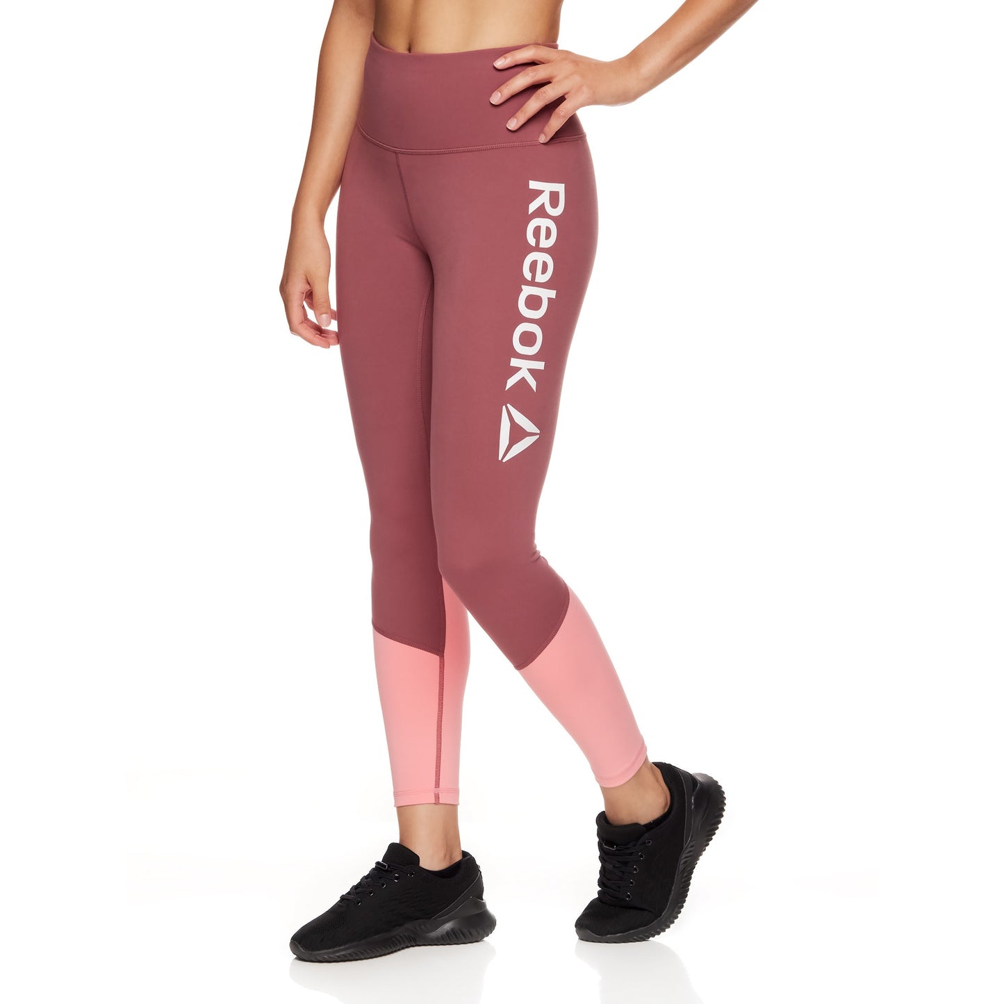 Reebok Women's Focus Highrise 7/8 Legging with Back Zipper Pocket